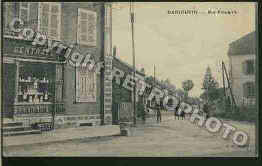 Ville de DANJOUTIN Carte postale ancienne